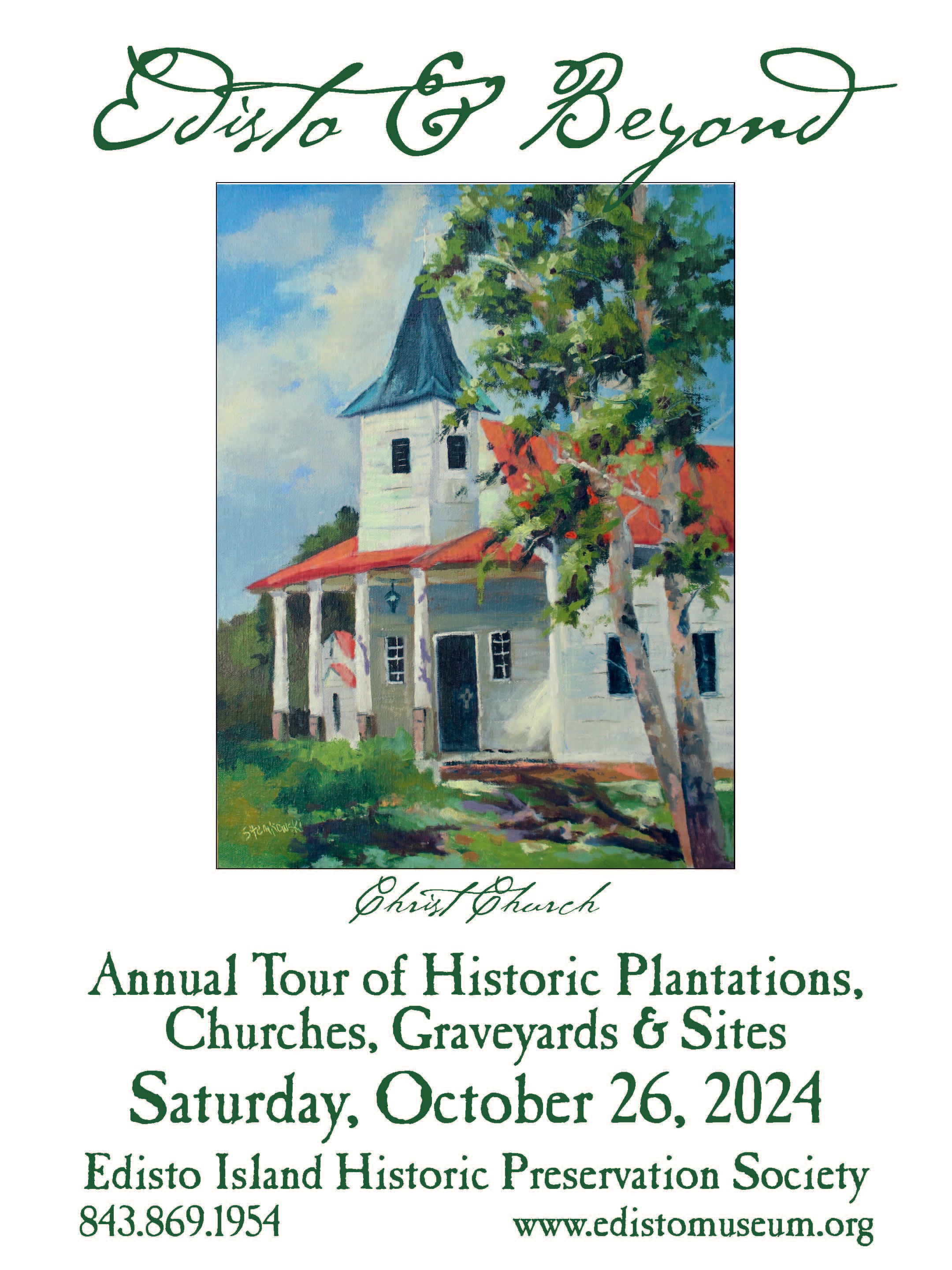 2024 Edisto & Beyond Tour Tickets SOLD OUT Edisto Island Museum Gift Shop